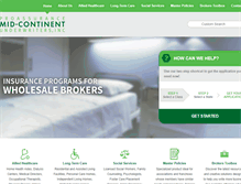Tablet Screenshot of proassurancemidcontinent.com